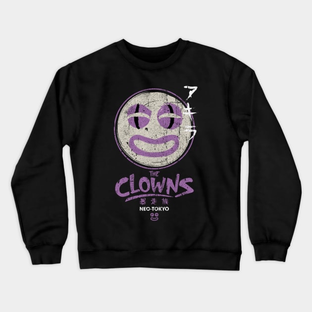 The Clowns Motorcycle Gang Crewneck Sweatshirt by huckblade